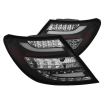 Mercedes Benz W204 C-Class 08-11 LED Bakljus - (För Modeller utan LED-belysning) - Svarta Spyder Auto